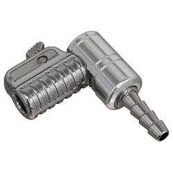 Sealey PCL6AT 90° Angled Swivel Tyre Inflator Clip-On Connector 6mm Bore