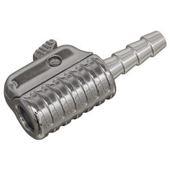 Sealey PCL6ST Straight Swivel Tyre Inflator Clip-On Connector 6mm Bore