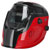 Sealey PWH1 Auto Darkening Welding Helmet Shade 9-13 - Red