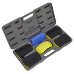 Sealey RE40KIT Sanding Block Hook-and-Loop Kit 6pc