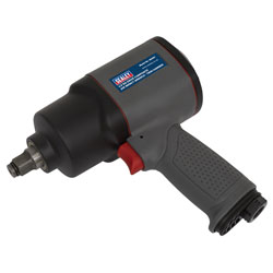 Sealey SA201 Air Impact Wrench 1/2Sq Drive Composite - Twin Hammer