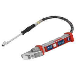 Sealey SA371 Tyre Inflator 0.5m Hose with Twin Push-On Connector