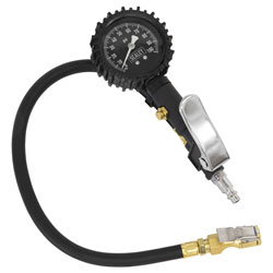 Sealey SA399 Tyre Inflator with Clip-On Connector