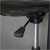 Sealey SCR01B Workshop Stool Pneumatic + Adjustable Height Swivel Seat+Back Rest