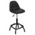 Sealey SCR01B Workshop Stool Pneumatic + Adjustable Height Swivel Seat+Back Rest