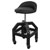 Sealey SCR03B Creeper Stool Pneumatic + Adjustable Height Swivel Seat & BackRest