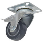 Sealey SCW250SPL Castor Wheel Swivel Plate with Total Lock Ø50mm