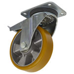 Sealey SCW5160SPL Castor Wheel Swivel Plate with Total Lock Ø160mm