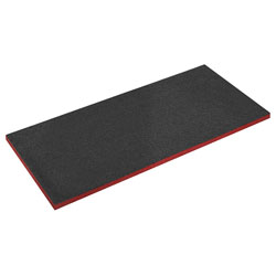 Sealey SF30R Easy Peel Shadow Foam Red/Black 1200 x 550 x 30mm