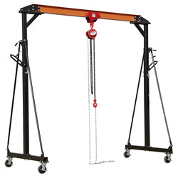 Sealey SG1000KIT Portable Gantry Crane Adjustable 1tonne Combo