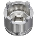 Sealey SMC19 Motorcycle Swingarm Lock Nut Socket 4-Pin 43mm