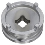 Sealey SMC22 Motorcycle Swingarm Lock Nut Socket 4-Pin 50mm