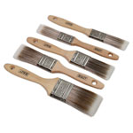 Sealey SPBS5W Wooden Handle Paint Brush Set 5pc
