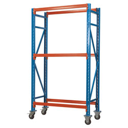 Sealey STR007 Two Level Mobile Tyre Rack 200kg Capacity Per Level