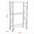 Sealey STR007 Two Level Mobile Tyre Rack 200kg Capacity Per Level