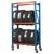 Sealey STR007 Two Level Mobile Tyre Rack 200kg Capacity Per Level