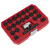 Sealey SX220 Locking Wheel Nut Key Set 22pc - VAG