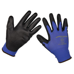 Worksafe 9117L Lightweight Precision Grip Gloves (Large) - Pair