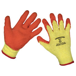 Worksafe 9121XL Super Grip Knitted Gloves Latex Palm (X-Large) - Pair