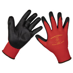 Worksafe 9125L Flexi Grip Nitrile Palm Gloves (Large) - Pair