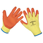 Worksafe TSP121XL/6 Super Grip Knitted Gloves Latex Palm (X-Large) - Pk 6 Pairs