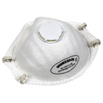 Worksafe 9331/10 Cup Mask Valved FFP1 - Pack of 10