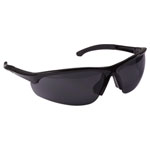 Worksafe 9214 Zante Style Smoke Lens Safety Glasses with Flexi Arms