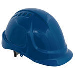 Worksafe 502B Plus Safety Helmet - Vented (Blue)