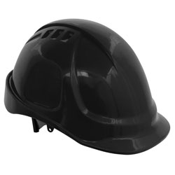 Worksafe 502BLK Plus Safety Helmet - Vented (Black)