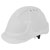 Worksafe 502W Plus Safety Helmet - Vented (White)