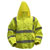 Worksafe 802XL Hi-Vis Yellow Jacket + Quilted Lining & Elasticated Waist - XL
