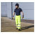 Worksafe 807L Hi-Vis Yellow Waterproof Trousers - Large