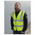 Worksafe 9804M Hi-Vis Waistcoat (Site and Road Use) Yellow - Medium