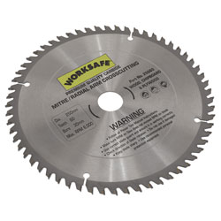 Worksafe 25060 TCT Saw Blade Ø250 x 30mm - 60tpu