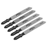 Worksafe WJT118B Jigsaw Blade Metal 55mm 12tpi - Pack of 5