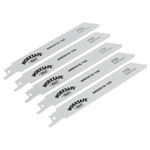 Worksafe WRS3018/150 Reciprocating Saw Blade 150mm 10tpi - Pack of 5