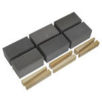 Worksafe FGB120 Floor Grinding Block 50 x 50 x 100mm 120Grit - Pack of 6
