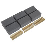 Worksafe FGB60 Floor Grinding Block 50 x 50 x 100mm 60Grit - Pack of 6