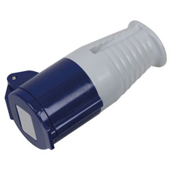 Worksafe WC24016 Blue Socket 230V 16A | Rapid Electronics