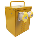 Worksafe WST5000MV/2 5kVA Portable Vented Transformer 16/32A Outlets