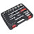 Sealey AK27482 Socket Set 26pc 1/2Sq Drive Lock-On™ 6pt Metric