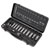 Sealey AK7971 Socket Set 34pc 3/8Sq Drive 6pt WallDrive® Metric Black Series