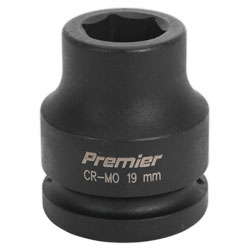 Sealey IS3419 Impact Socket 19mm 3/4Sq Drive