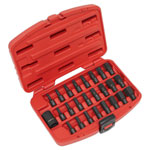 Sealey AK5612 Impact TRX-Star*/Hex/Spline Bit Set 25pc 1/2Sq Drive