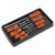 Sealey HV003 Screwdriver Set 8pc Hi-Vis Orange