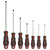 Sealey AK4321 Screwdriver Set 7pc GripMAX® - Red