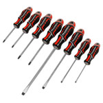 Sealey AK4322 Screwdriver Set 8pc GripMAX® - Red