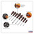 Sealey AK4323 Screwdriver Set 8pc Security TRX-Star GripMAX® - Red