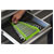 Sealey WR09HV Reverse Spanner Rack Capacity 15 Spanners Hi-Vis Green
