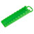 Sealey WR10HV Spanner Rack Capacity 10 Stubby Spanners Hi-Vis Green